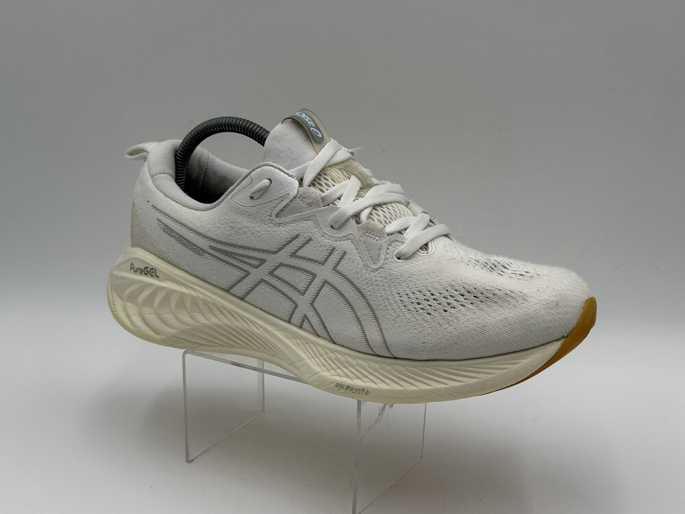 Asics Gel-Cumulus 25 Womens Size 11 White Athletic Running Shoes Sneakers